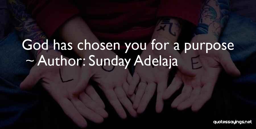 Sunday Adelaja Quotes: God Has Chosen You For A Purpose