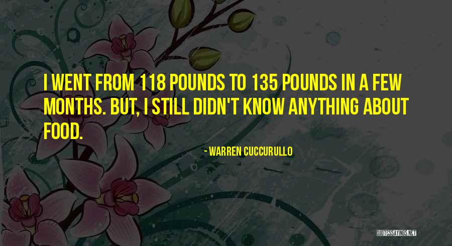 118 Pounds Quotes By Warren Cuccurullo