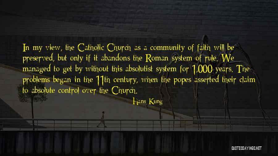 11th Century Quotes By Hans Kung 11th Century Quotes By Hans Kung