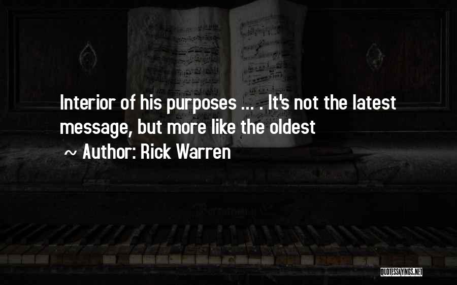 11x17 Quotes By Rick Warren