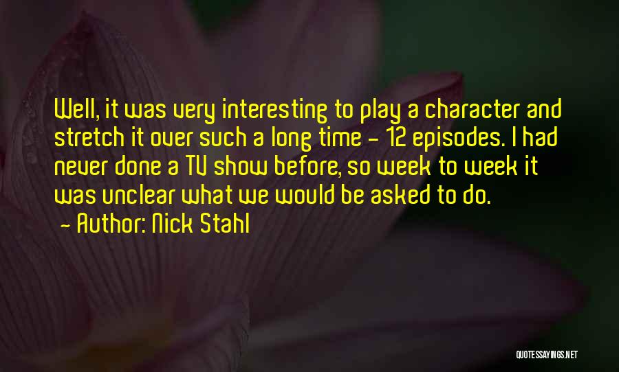 12 Character Quotes By Nick Stahl