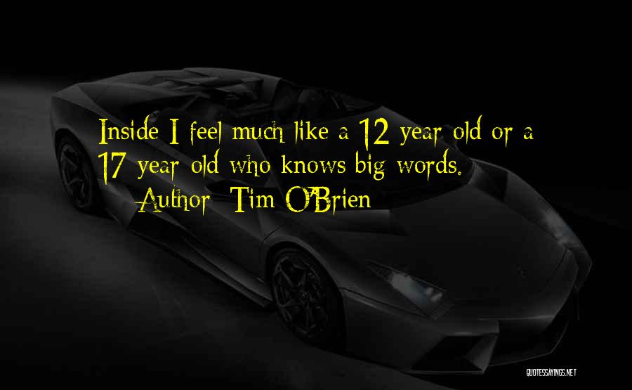 12 Quotes By Tim O'Brien