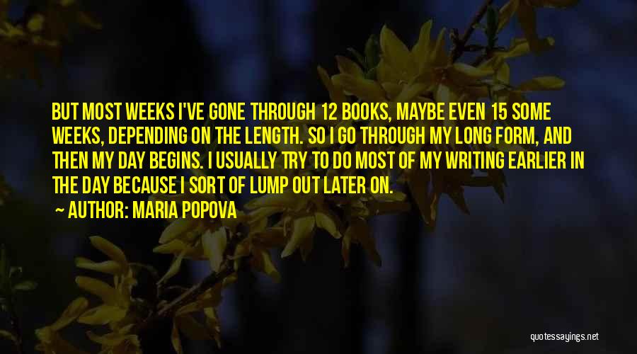12 Through 15 Quotes By Maria Popova
