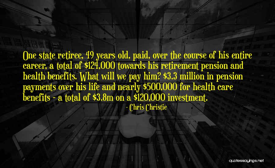 120 Million Quotes By Chris Christie
