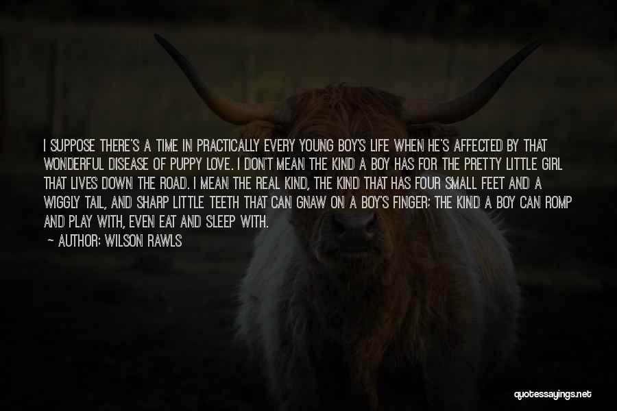 Wilson Rawls Quotes: I Suppose There's A Time In Practically Every Young Boy's Life When He's Affected By That Wonderful Disease Of Puppy