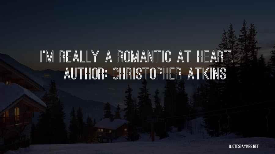Christopher Atkins Quotes: I'm Really A Romantic At Heart.