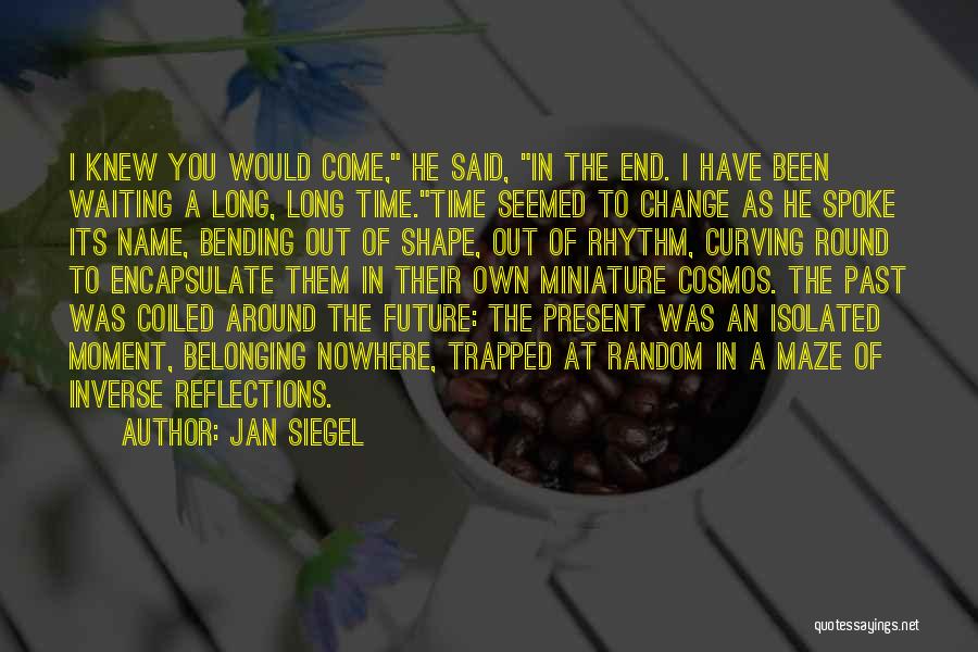 Jan Siegel Quotes: I Knew You Would Come, He Said, In The End. I Have Been Waiting A Long, Long Time.time Seemed To