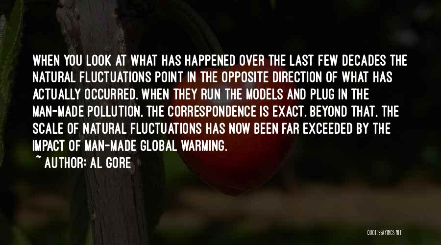 Al Gore Quotes: When You Look At What Has Happened Over The Last Few Decades The Natural Fluctuations Point In The Opposite Direction
