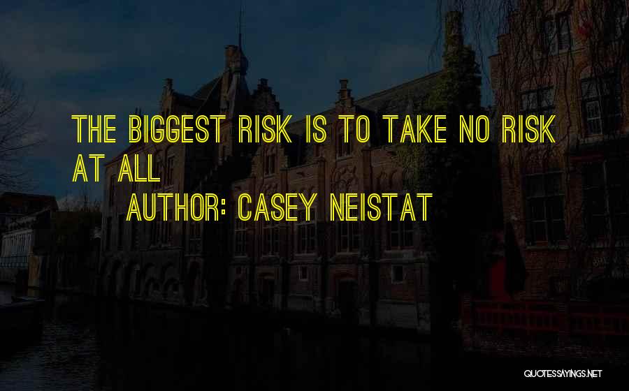 Casey Neistat Quotes: The Biggest Risk Is To Take No Risk At All