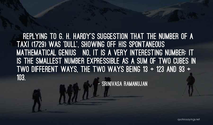 123 Go Quotes By Srinivasa Ramanujan 123 Go Quotes By Srinivasa Ramanujan