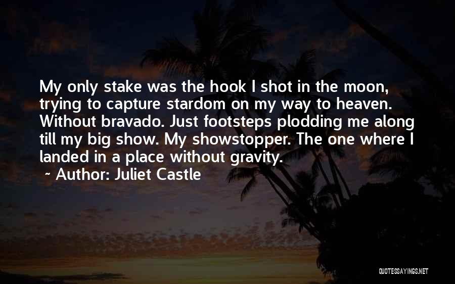 Juliet Castle Quotes: My Only Stake Was The Hook I Shot In The Moon, Trying To Capture Stardom On My Way To Heaven.