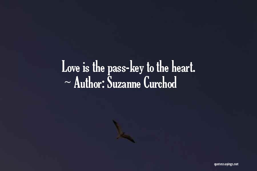 Suzanne Curchod Quotes: Love Is The Pass-key To The Heart.