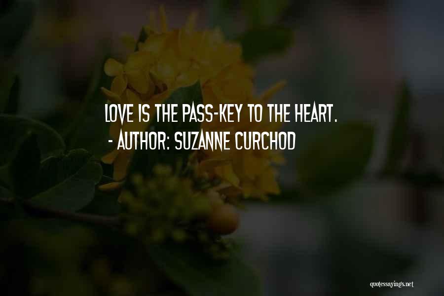 Suzanne Curchod Quotes: Love Is The Pass-key To The Heart.