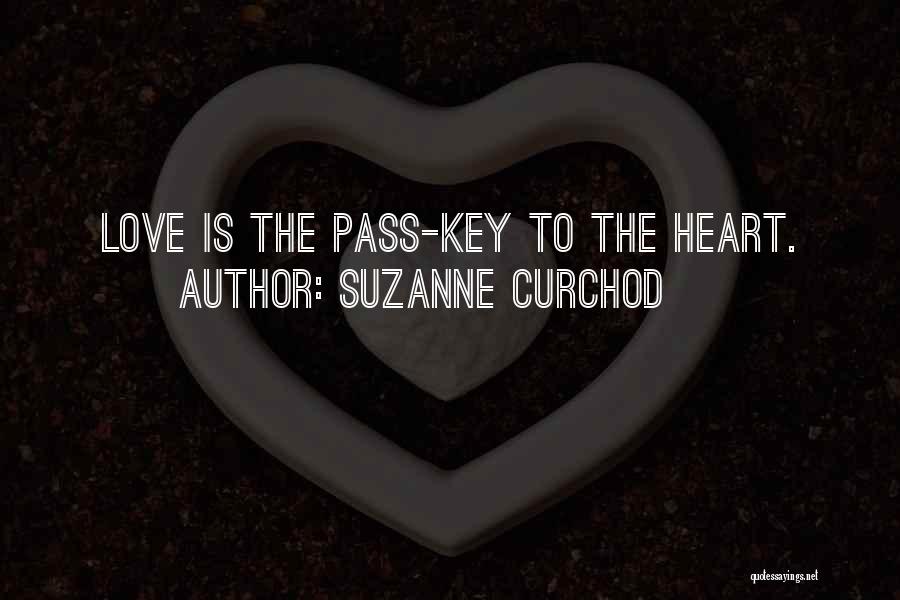 Suzanne Curchod Quotes: Love Is The Pass-key To The Heart.