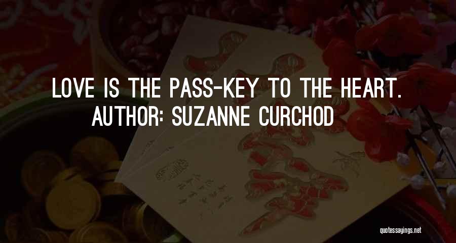 Suzanne Curchod Quotes: Love Is The Pass-key To The Heart.