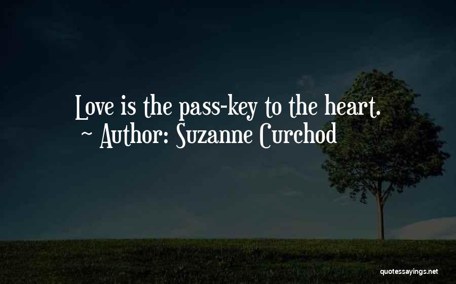 Suzanne Curchod Quotes: Love Is The Pass-key To The Heart.