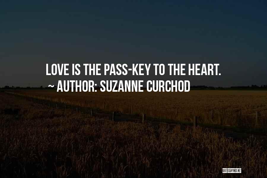 Suzanne Curchod Quotes: Love Is The Pass-key To The Heart.