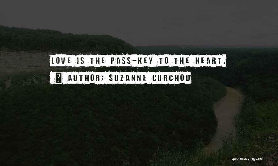 Suzanne Curchod Quotes: Love Is The Pass-key To The Heart.