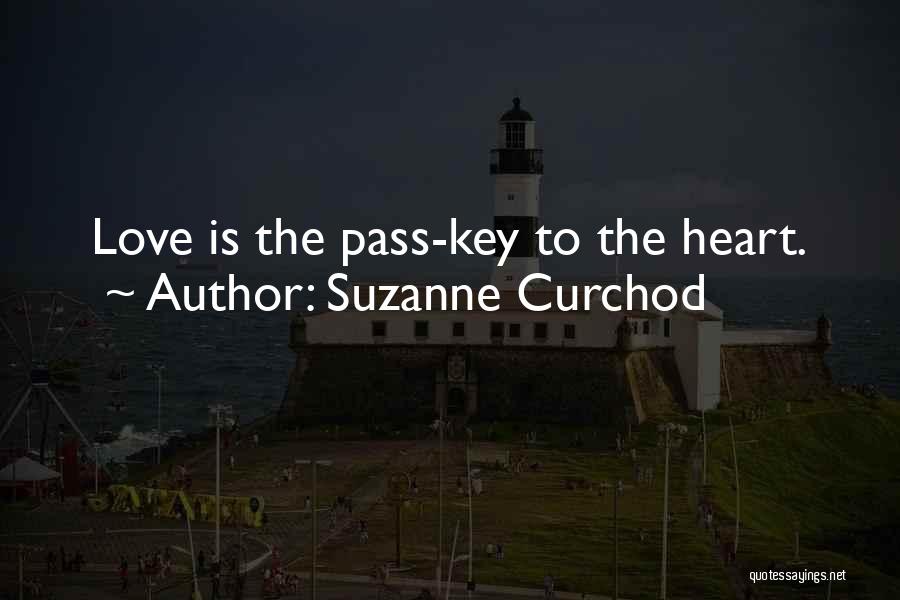 Suzanne Curchod Quotes: Love Is The Pass-key To The Heart.