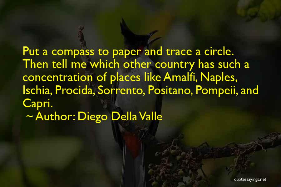 Diego Della Valle Quotes: Put A Compass To Paper And Trace A Circle. Then Tell Me Which Other Country Has Such A Concentration Of