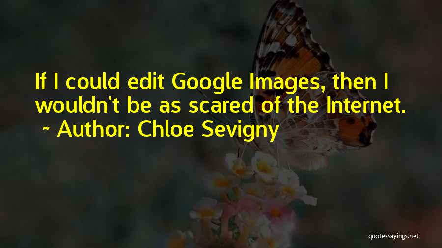 Chloe Sevigny Quotes: If I Could Edit Google Images, Then I Wouldn't Be As Scared Of The Internet.