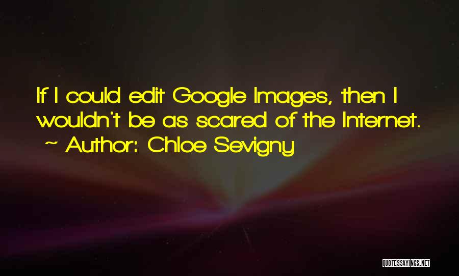 Chloe Sevigny Quotes: If I Could Edit Google Images, Then I Wouldn't Be As Scared Of The Internet.