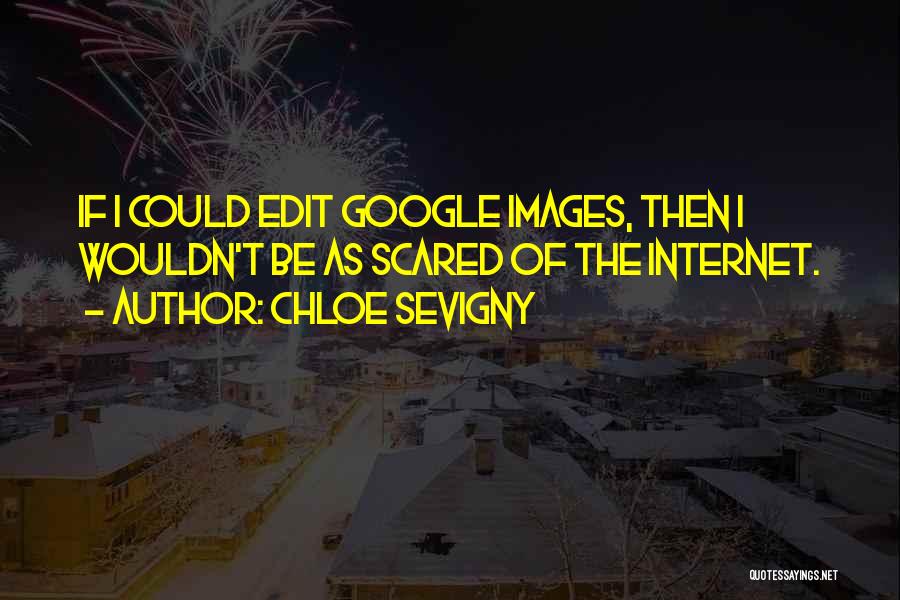 Chloe Sevigny Quotes: If I Could Edit Google Images, Then I Wouldn't Be As Scared Of The Internet.