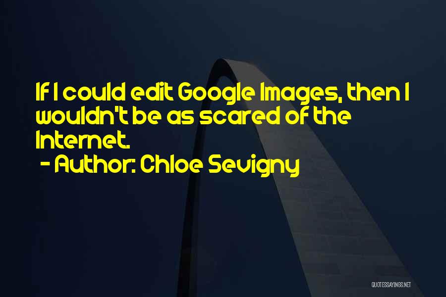 Chloe Sevigny Quotes: If I Could Edit Google Images, Then I Wouldn't Be As Scared Of The Internet.