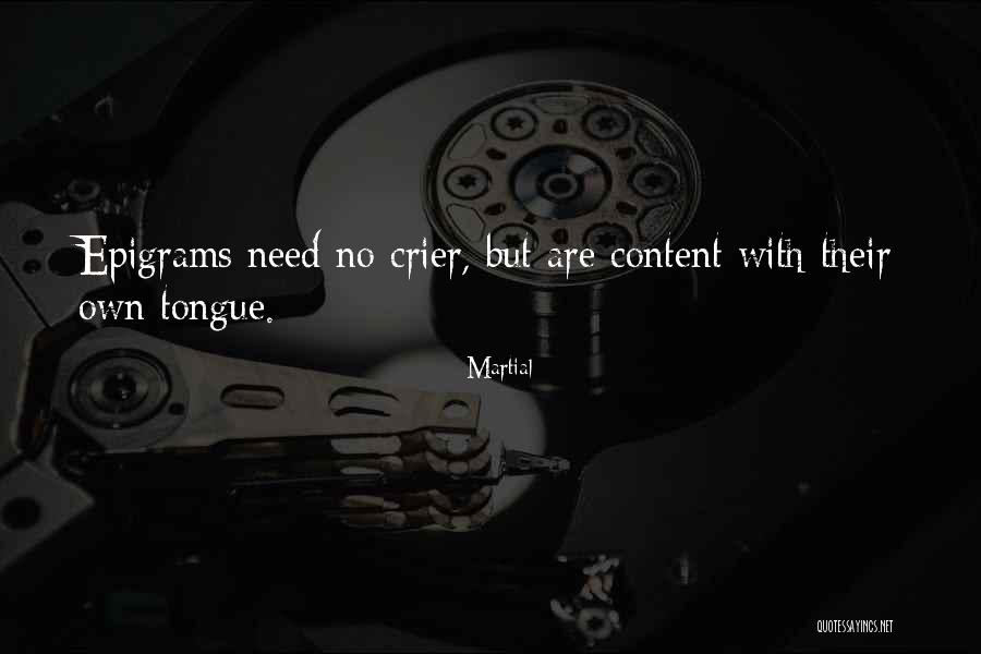 1273 Quotes By Martial 1273 Quotes By Martial