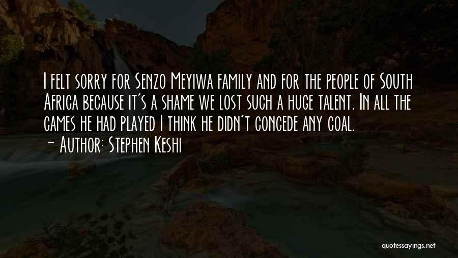 Stephen Keshi Quotes: I Felt Sorry For Senzo Meyiwa Family And For The People Of South Africa Because It's A Shame We Lost