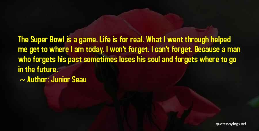 Junior Seau Quotes: The Super Bowl Is A Game. Life Is For Real. What I Went Through Helped Me Get To Where I