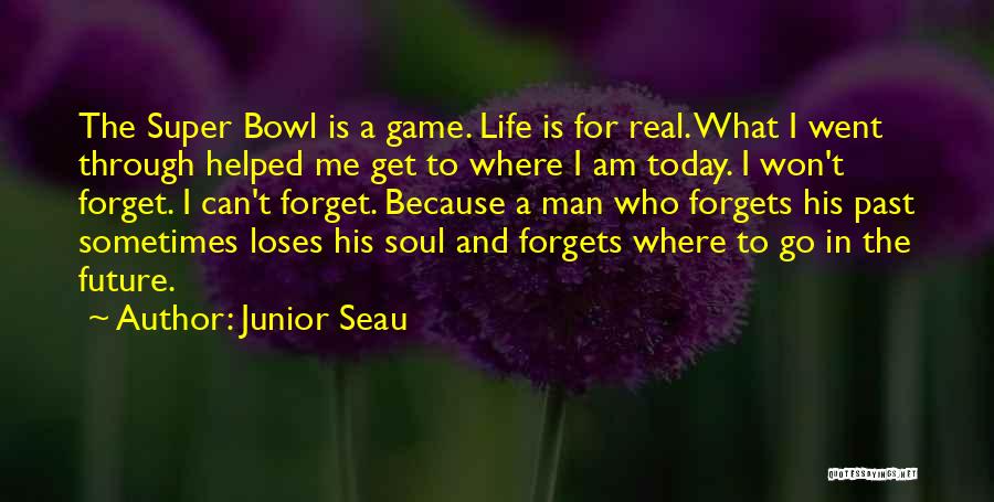 Junior Seau Quotes: The Super Bowl Is A Game. Life Is For Real. What I Went Through Helped Me Get To Where I