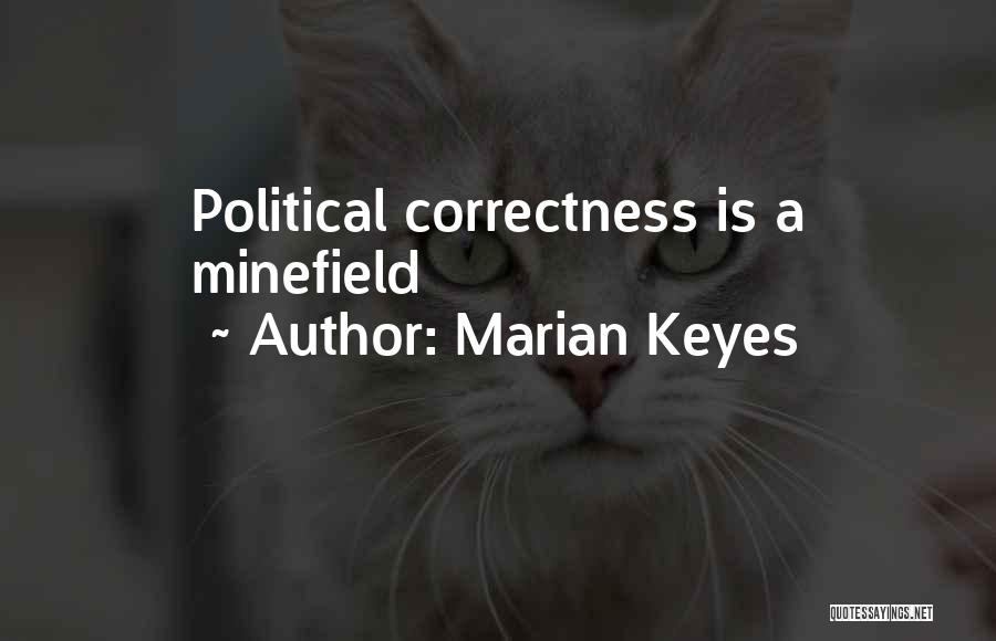 Marian Keyes Quotes: Political Correctness Is A Minefield
