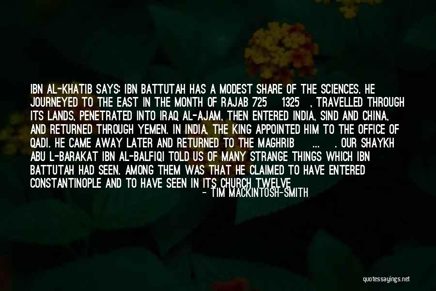 1325 In Spanish Quotes By Tim Mackintosh-Smith 1325 In Spanish Quotes By Tim Mackintosh-Smith