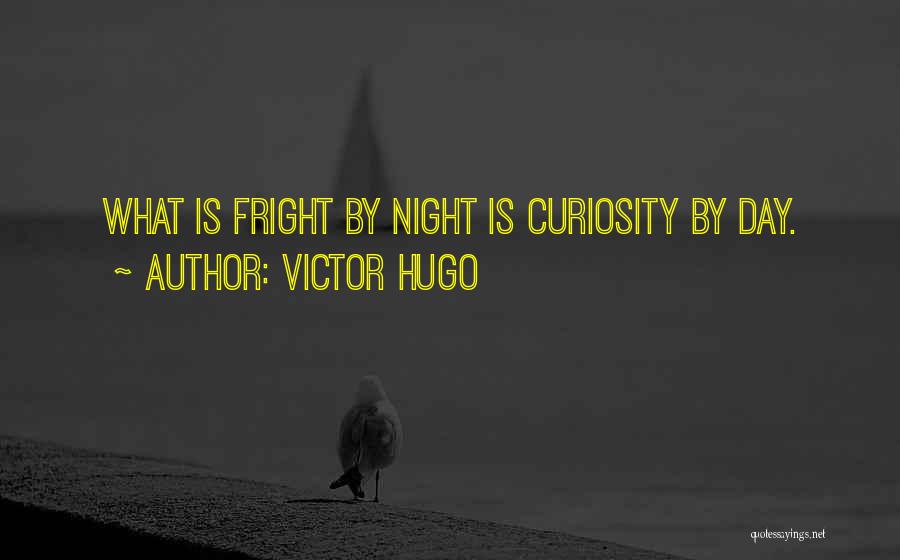 Victor Hugo Quotes: What Is Fright By Night Is Curiosity By Day.