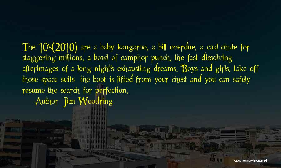 Jim Woodring Quotes: The 10's(2010) Are A Baby Kangaroo, A Bill Overdue, A Coal Chute For Staggering Millions, A Bowl Of Camphor Punch,