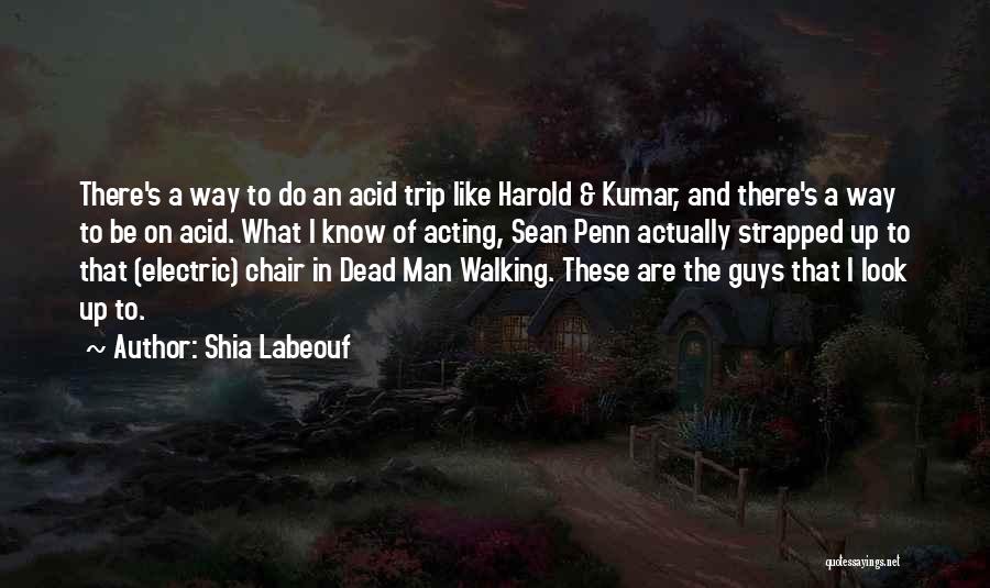 Shia Labeouf Quotes: There's A Way To Do An Acid Trip Like Harold & Kumar, And There's A Way To Be On Acid.