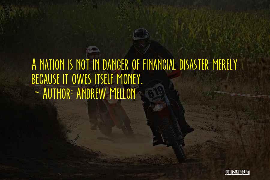 Andrew Mellon Quotes: A Nation Is Not In Danger Of Financial Disaster Merely Because It Owes Itself Money.