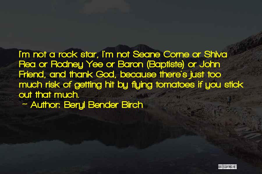 Beryl Bender Birch Quotes: I'm Not A Rock Star, I'm Not Seane Corne Or Shiva Rea Or Rodney Yee Or Baron (baptiste) Or John