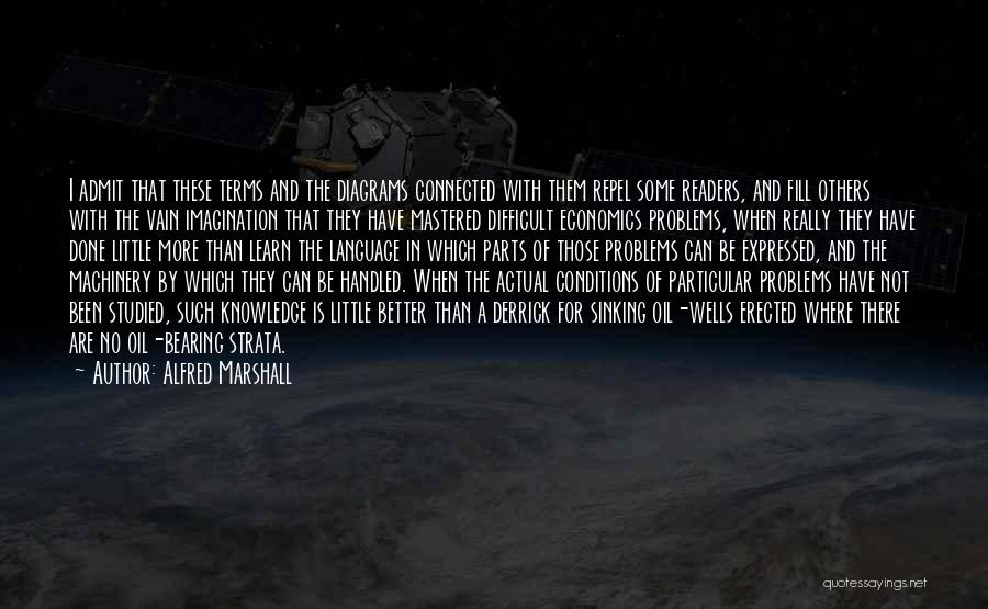 Alfred Marshall Quotes: I Admit That These Terms And The Diagrams Connected With Them Repel Some Readers, And Fill Others With The Vain