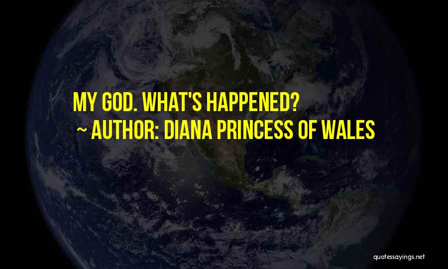 Diana Princess Of Wales Quotes: My God. What's Happened?