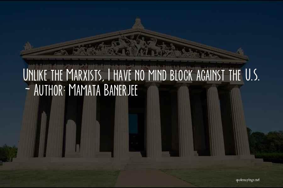 Mamata Banerjee Quotes: Unlike The Marxists, I Have No Mind Block Against The U.s.