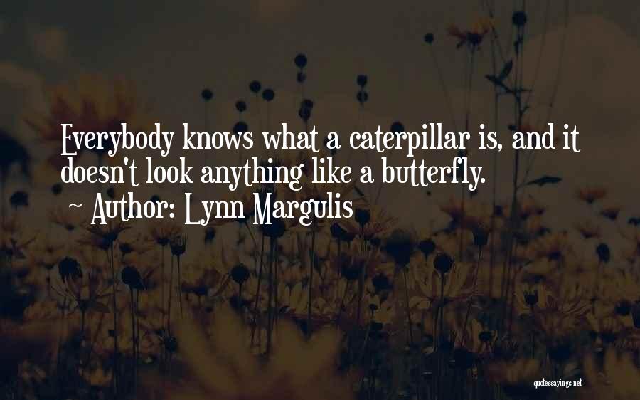 Lynn Margulis Quotes: Everybody Knows What A Caterpillar Is, And It Doesn't Look Anything Like A Butterfly.