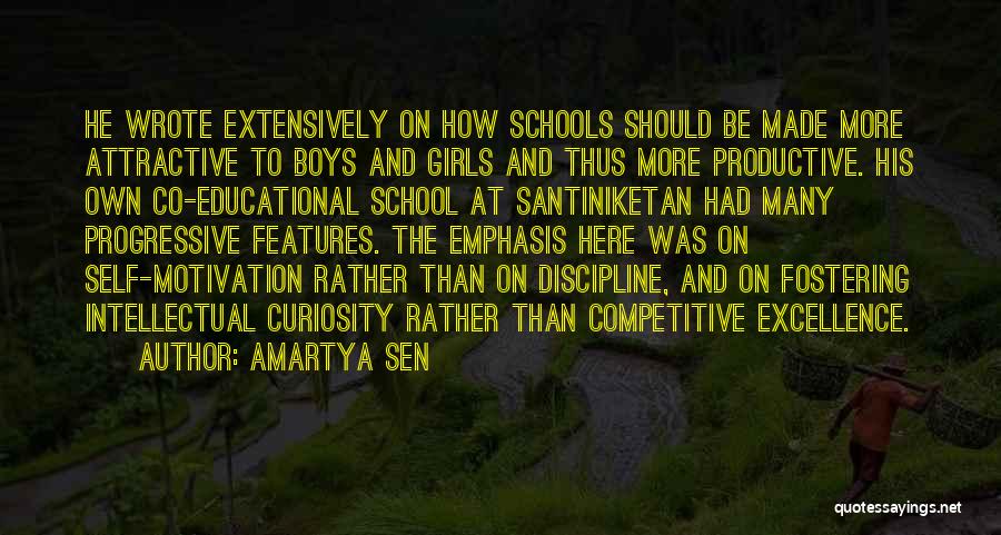 Amartya Sen Quotes: He Wrote Extensively On How Schools Should Be Made More Attractive To Boys And Girls And Thus More Productive. His