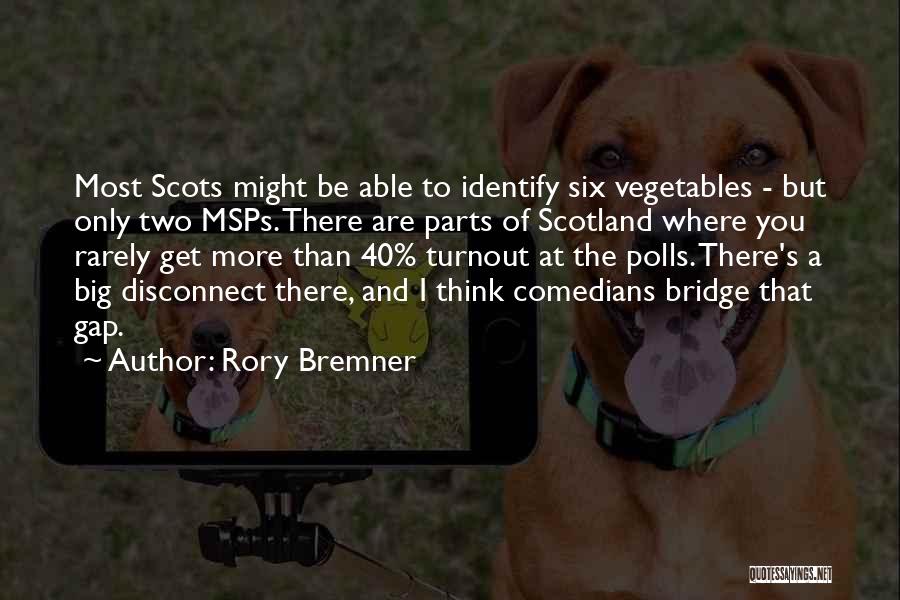 Rory Bremner Quotes: Most Scots Might Be Able To Identify Six Vegetables - But Only Two Msps. There Are Parts Of Scotland Where