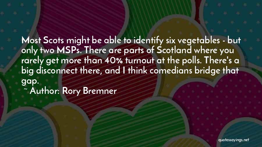 Rory Bremner Quotes: Most Scots Might Be Able To Identify Six Vegetables - But Only Two Msps. There Are Parts Of Scotland Where
