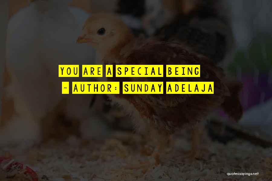 Sunday Adelaja Quotes: You Are A Special Being