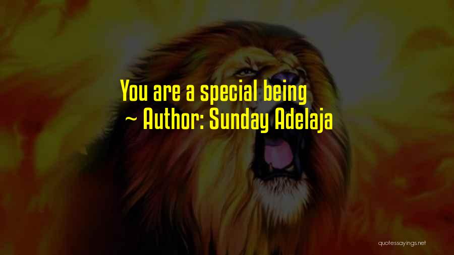 Sunday Adelaja Quotes: You Are A Special Being