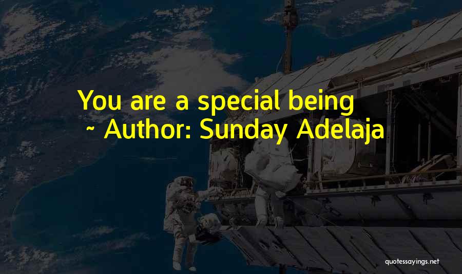 Sunday Adelaja Quotes: You Are A Special Being
