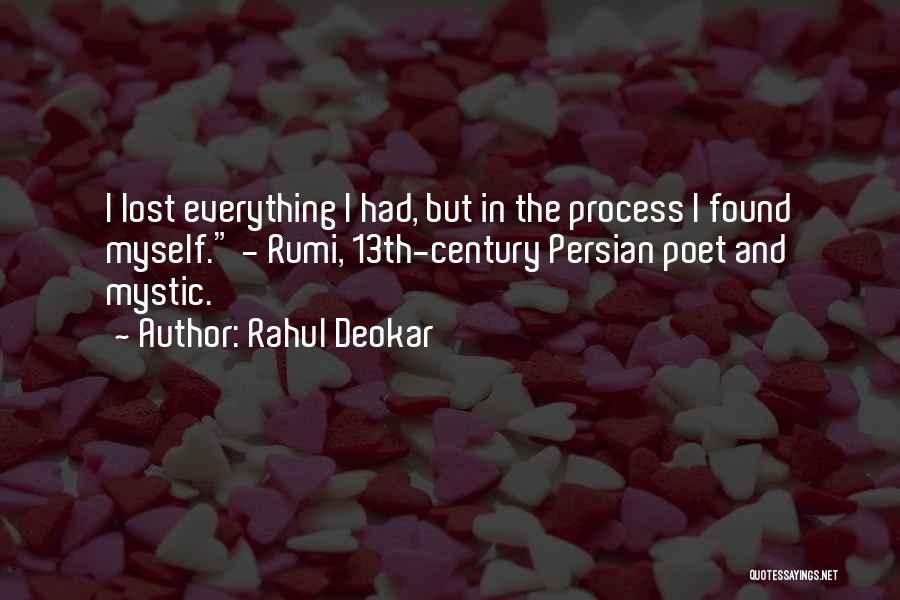 13th Century Quotes By Rahul Deokar